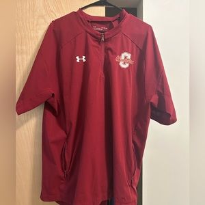 Under Armour College of Charleston Cougars Team Issued 1/4 Zip Pullover XL